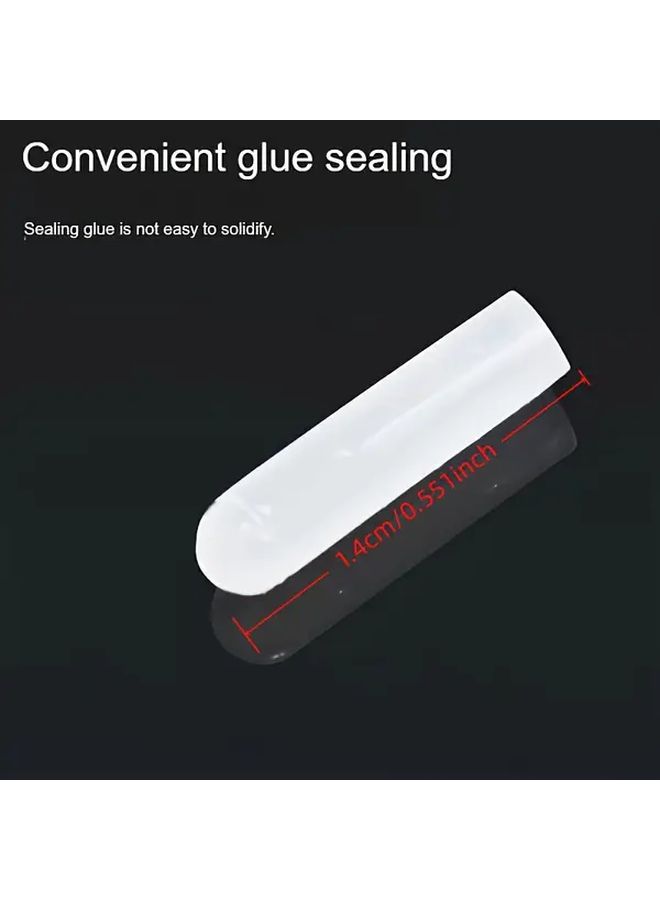 10 Pack Anti Clog Silicone Glue Dispenser Needle For Phone Repair Anti Scratch - Image 2