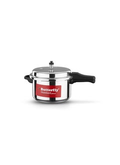BUTTERFLY Butterfly Standard Plus Induction Base Aluminium Outer Lid Pressure Cooker, 7.5 Litre  - Image 1