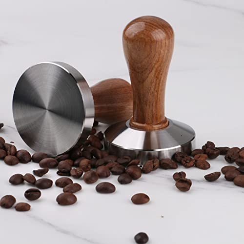 Omgogo Stainless Steel Coffee Tamper 53mm Barista Espresso Base Coffee Bean Press - Image 5