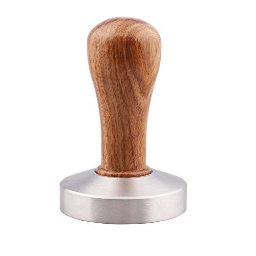 Omgogo Stainless Steel Coffee Tamper 53mm Barista Espresso Base Coffee Bean Press - Image 1