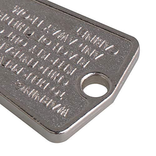 RDEXP 1.77x0.98inch Freezer Door Keys Replaces AP6012757 Set of 4 AP2940188 WP842177 - Image 5