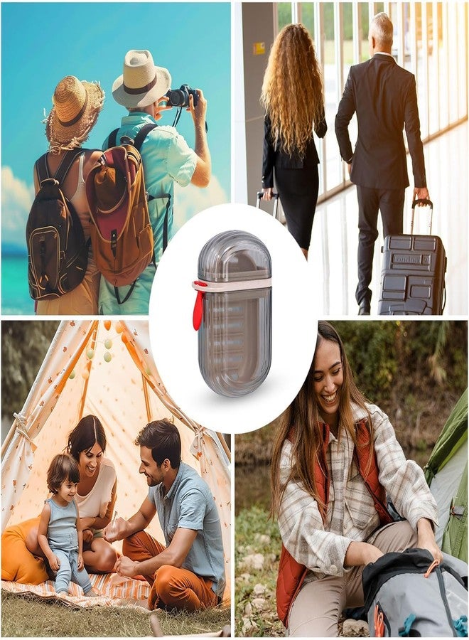 TAGPR Travel Portable Soap Holder Compact Durable Plastic Soap Dish for Home Outdoor Hiking Camping Travel Soap Box Case Ideal for Accessories - Image 2