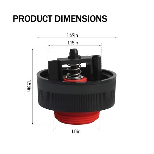Rsoise Clean Tank Cap Replacement for Bissell TurboClean PowerForce PowerBrush Carpet Cleaners - Fits Models 2987, 2806, 28062, 28068, 29878, 29879 - Image 2