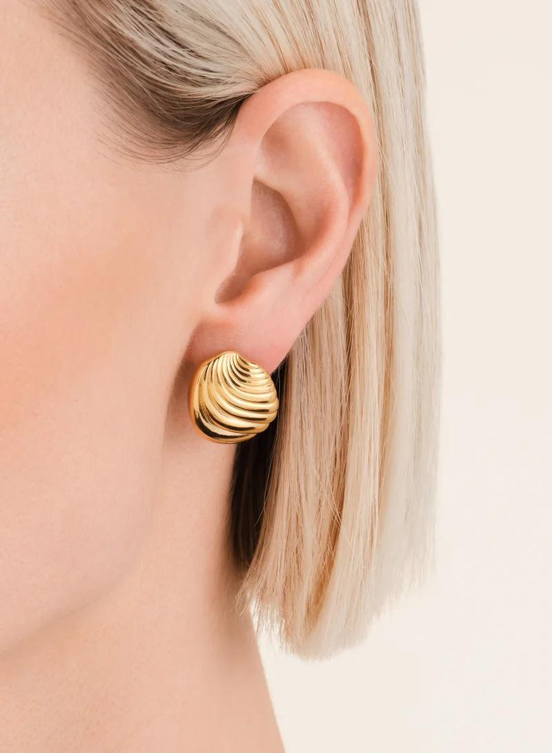 RoseField Rosefield Modern Vintage Folded Studs