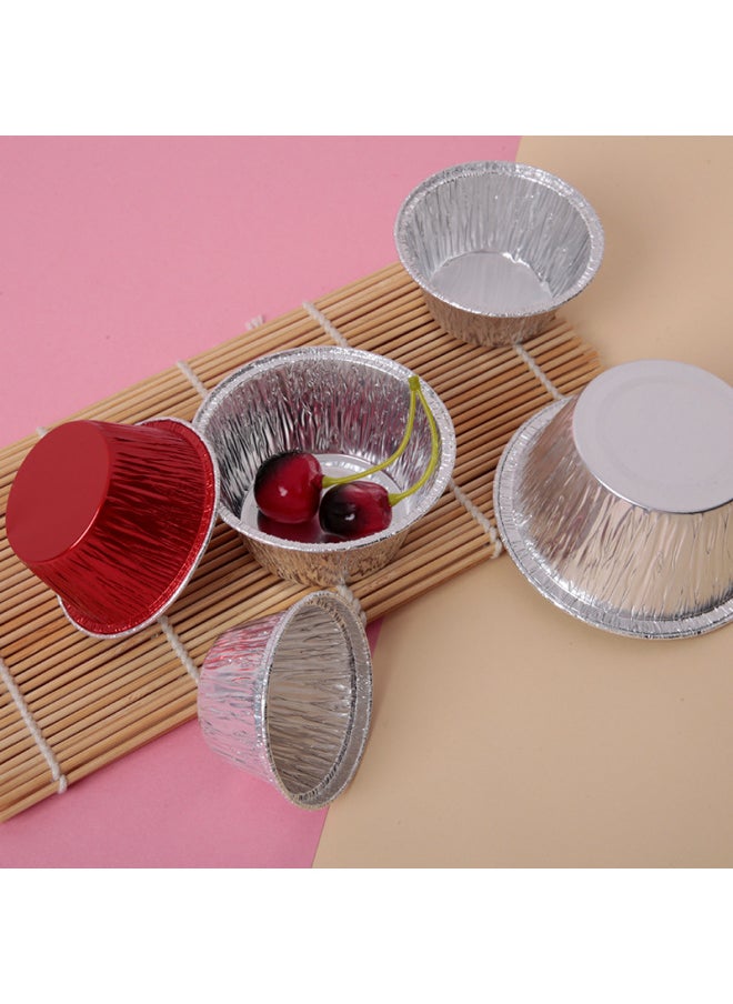 Generic Guangzhou Cake Mold Aluminum Foil Steamed Cake Bowl Cake Oyster Cup Oven Disposable Steamed Cake Tin Paper Cup Wholesale-Specifications:Large 2150 3000  - Image 4