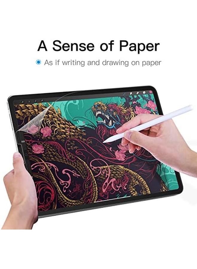 جي تيك واقي شاشة ورقي لجهاز ايباد اير 5 4 10.9 انش وايباد برو 11 انش موديل 2022 2021 2020 2018، فيلم ورقي غير لامع مضاد للتوهج للرسم - Image 2