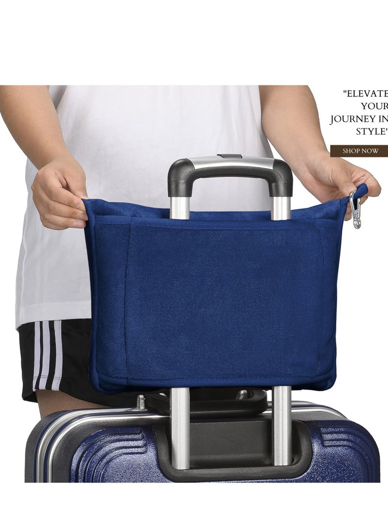 BSB HOME Plain Polar Fleece Heavy Weight Single Bed Travel Blanket Warm Soft & Comfortable for Winter/AC Room/Hotel/Donation/Travelling (Navy Blue, 800 Gram, 60X90 Inches - Image 4