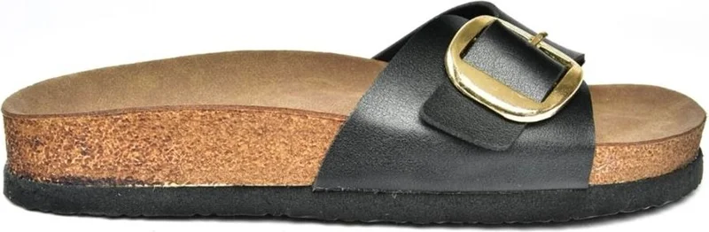 فوكس شوز P777507209 Black Daily Women's Slippers