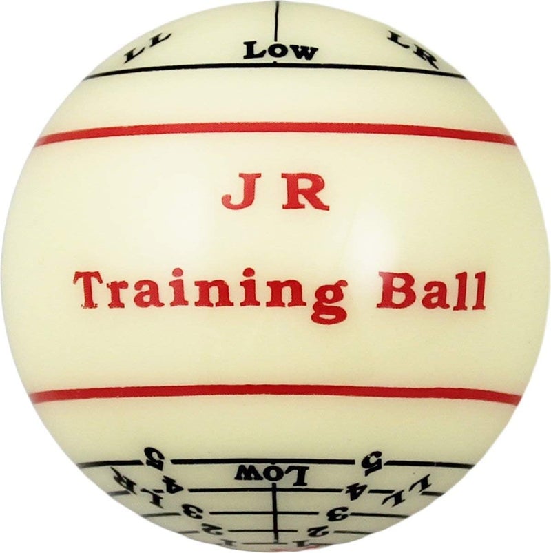 Aramith Jim Rempe Training Cue Ball 2-1/4" Regulation Size Billiard Pool Ball with Instruction Manual Learn to Play Better - Image 2