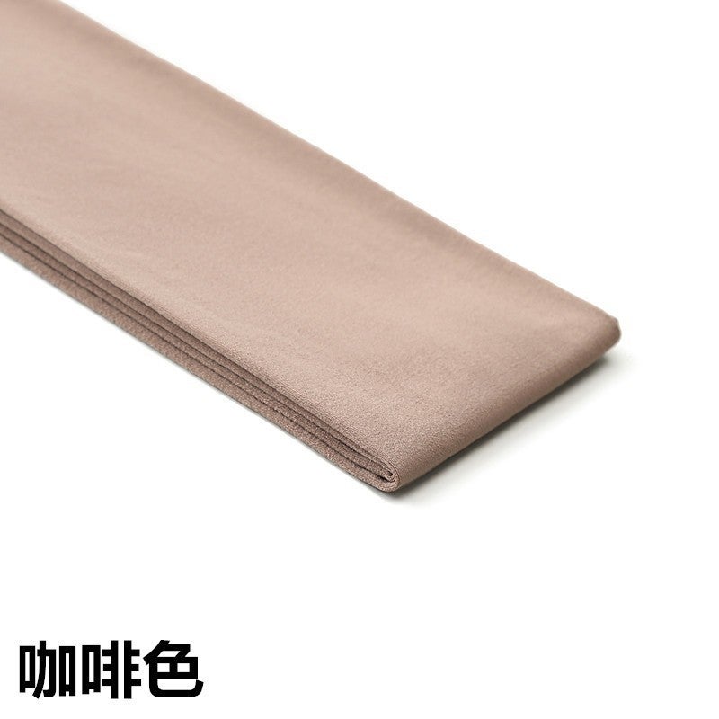 Spring Velvet Tights Skin Tone Large Size 9/10 Leggings Brown stockings - Image 1