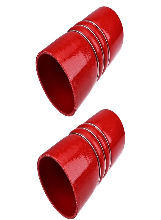 JZGRDN 2PCS 4" x 8" Air Cooler Hump Hose with High Temp Silicone Material 4 Ply - Image 3