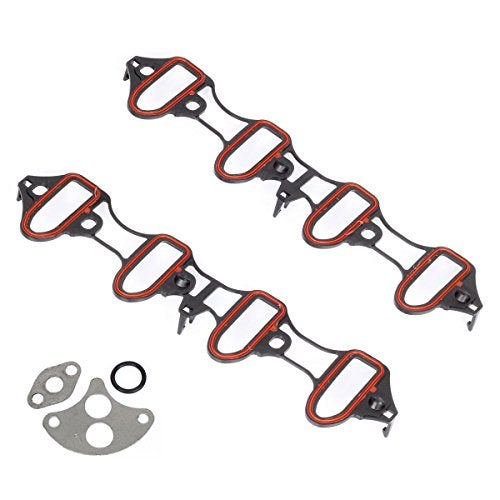 Vincos Intake Manifold Gasket Ms92211 Ms18007 Ms4657 Ms16340 Compatible with Tahoe 00-03 5.3l 4.8l Silverado/Sierra 01-03 6.0L Silverado/Sierra/Yukon XL/Suburban/Avalanche 1500 02 03 5.3L - Image 2
