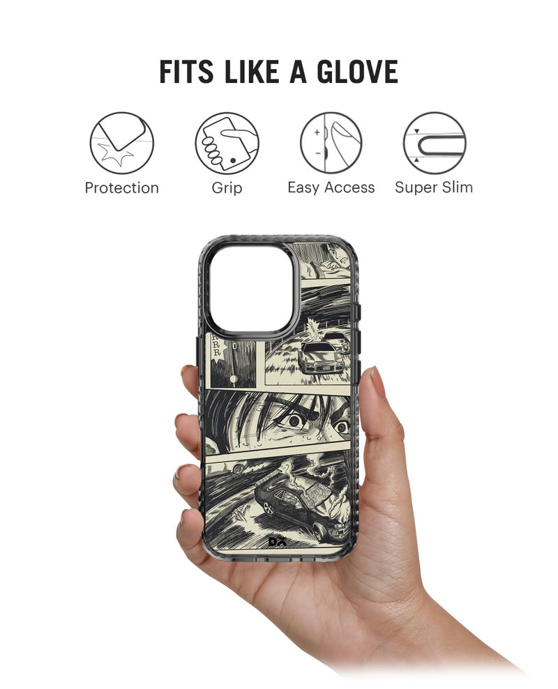 DailyObjects Case for iPhone 16 Pro Compatible with Mag-Safe Wireless Charging, Stride 2.0 K3 Mayhem Slim Shockproof Back Cover with Inner Magnetic Ring - Image 3