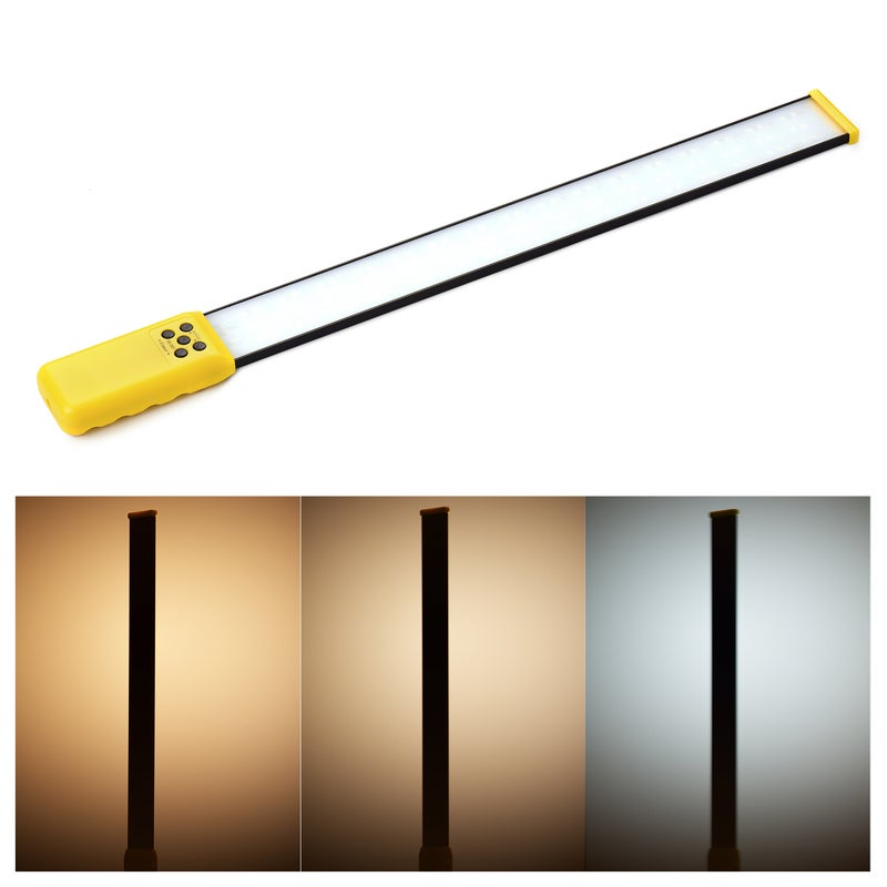 إسكدنيا أنبوب إضاءة LED خفيف الوزن ومحمول باليد أصفر - Image 1