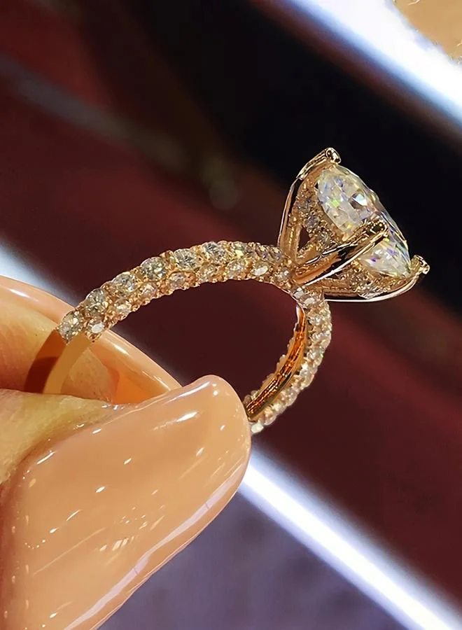 تايك تو Take Two Rhinestone Embellished Ring