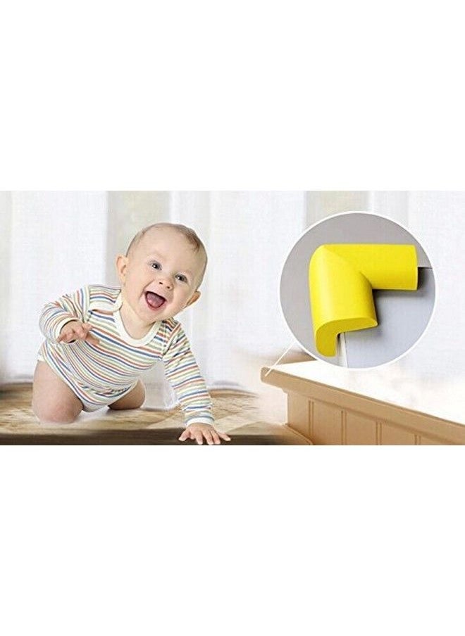 Kuhu Creations Premium Baby Kids Safety Corner Edge Cushion Protector Guard. (8 Units Butter Yellow)  - Image 3