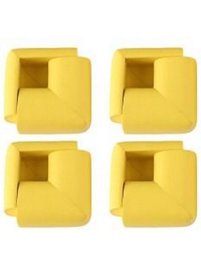 Kuhu Creations Premium Baby Kids Safety Corner Edge Cushion Protector Guard. (8 Units Butter Yellow)  - Image 1