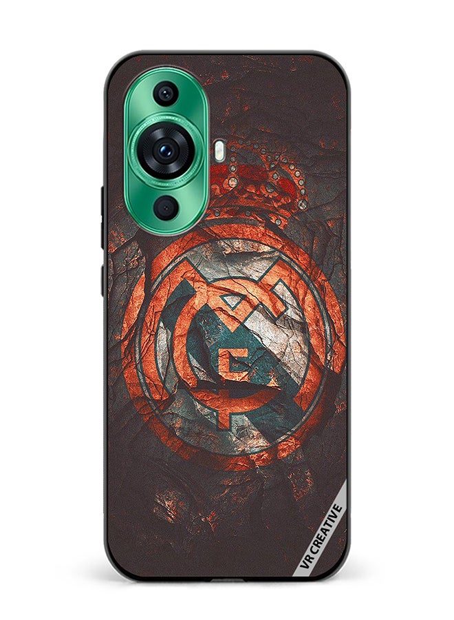 VR CREATIVE Protective Case Cover For Huawei nova 11 Real Madrid Cake Design Multicolour - Image 1