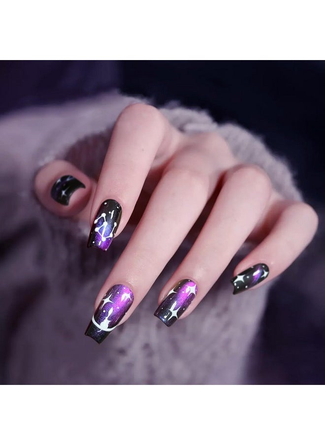 MAJOR DIJIT Cat Eye Nail Polish Quick Dry Glitter Nail Polish With Magnetic Stick Vegan And Crueltyfree Nail Paint Art For Nail Salon  - Image 2