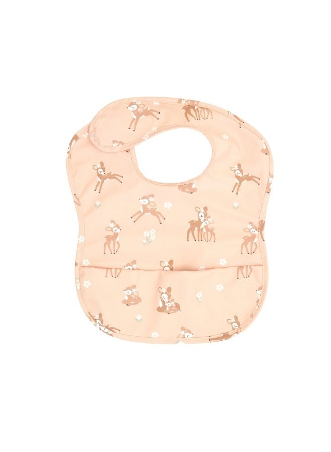 All4Ella Fawn Recycled Pouch Bib - Image 1