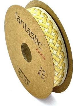 Fantastic Woven Border Ribbon (2cm Width - 10MT Length)  - Image 2
