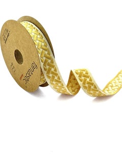 Fantastic Woven Border Ribbon (2cm Width - 10MT Length)  - Image 1