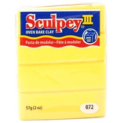 Polyform Sculpey III Polymer Clay 2 Oz: Yellow - Image 3
