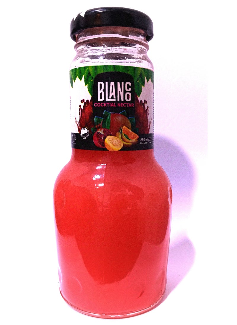 BLANCO NECKTAR JUICE 250 ML GLASS COCKTIAL 