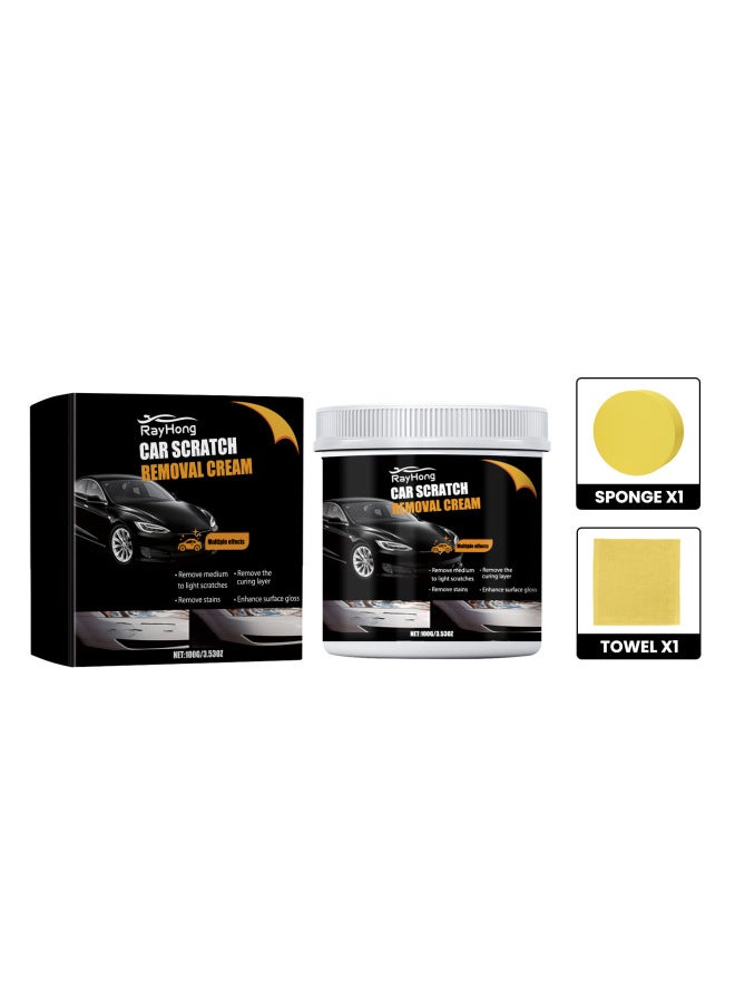 Yes Rayhong Car Scratch Paste Decontamination Dustproof Care Car Paint Scratch Polishing Maintenance Refurbished Coating Paste - Image 5