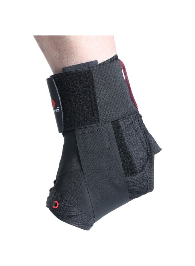 McDavid 195 Ankle Brace For Ankle Support And Injury Prevention, Unisex Basketball Fitness Protective Gear, Black, Size L - Image 2