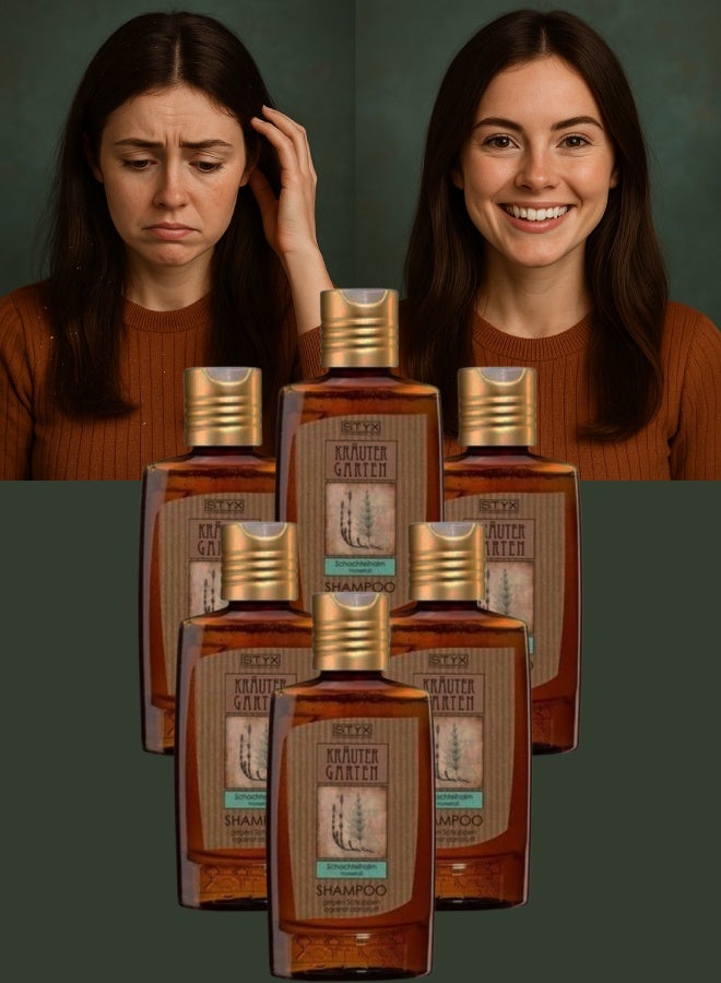 ستيكس 6 قطع شامبو عشبة ذيل الحصان ضد القشرة 200مل - Image 1