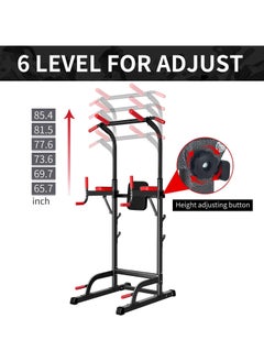 Power Tower Dip Station Pull Up Bar Station & Multi-Function Gym Equipment ForHome Gym Strength Training Workout Equipment Load 350LBS - pzsku/ZB54BB9A0EE6A1E89941AZ/45/_/1720424347/817f1bd1-cfd5-4468-9599-dedbba4e10f7