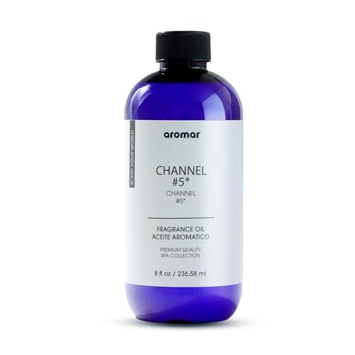 AROMAR Premium Fragrance Oil - Essential Oil for Diffusers & Home Aromatherapy - Channel #5-8oz - Image 1
