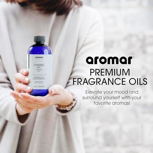 AROMAR Premium Fragrance Oil - Essential Oil for Diffusers & Home Aromatherapy - Channel #5-8oz - Image 2