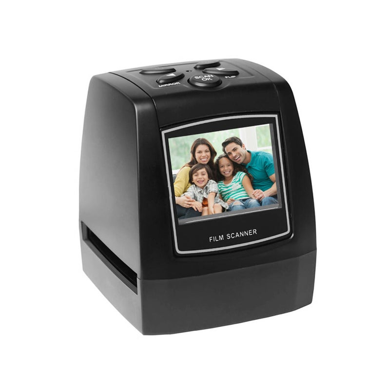 Protable Film Scanner 35mm 135mm Slide Film Converter Photo Digital Image Viewer with 2.4 - Image 1