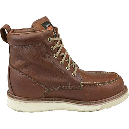 Timberland حذاء عمل صناعي للرجال من تيمبرلاند برو بارتفاع 6 إنش مع مقدمة ناعمة، بني، 13 - Image 2