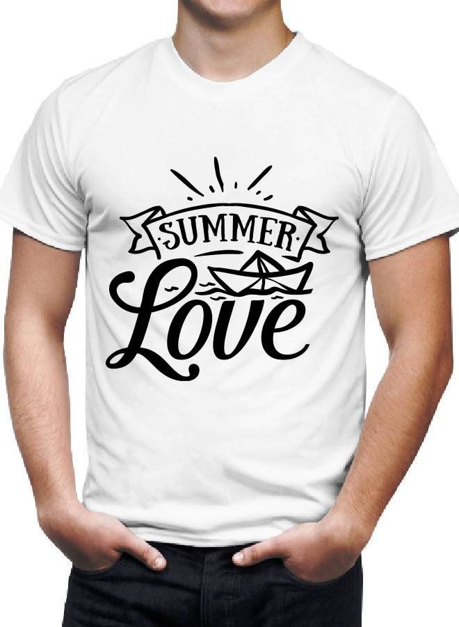 قميص رجالي ناعم مطبوع عليه Summer Love - Image 2
