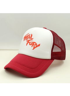 Fatal Fury Terry Embroidered Cotton Baseball Cap Net cap