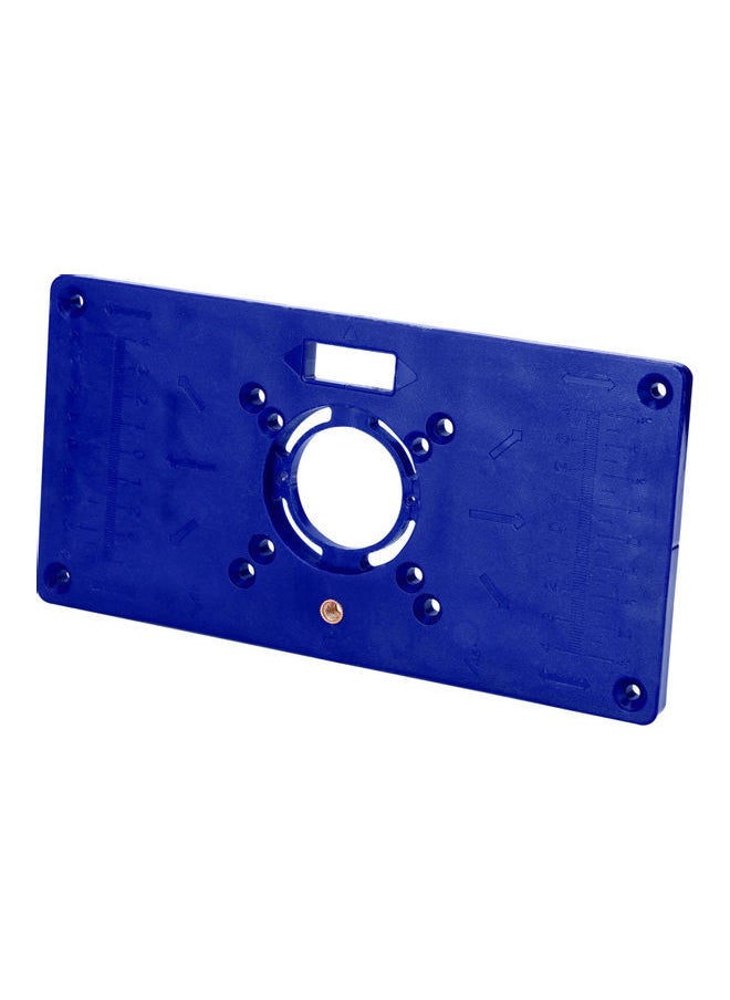 NIBEMINENT ABS Plastics Woodworking Engraving Machine Flip Board Milling And Slotting Tool Blue 25.00x3.00x13.00cm  - Image 2