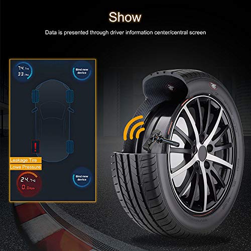 ROADFAR TPMS Sensor, 315MHz Tire Presure Sensor Fits for Buick for Chevrolet for GMC for Pontiac & More Replaces 13598771 13598772 13586335 Sets of 4 - Image 5