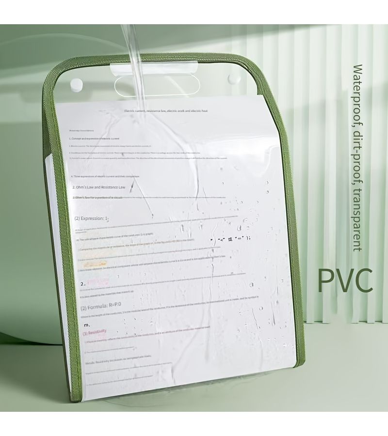 Pink Organ File Folder With 13 Pockets A4 Envelope Size Hand Carry Bag For Family School Office Exam Papers - Image 5
