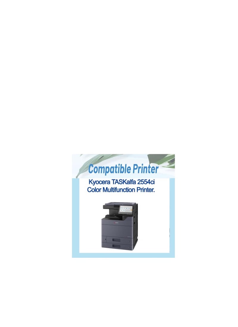 Office Maker High Grade Compatible Toner Cartridge Replacement for TK-8365 for Kyocera TASKalfa 2554ci Color Multifunction Printers YELLOW TONER  - Image 3