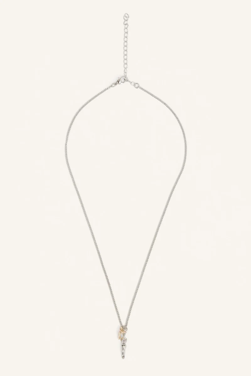 Woman Adjustable Extension Chain Necklace