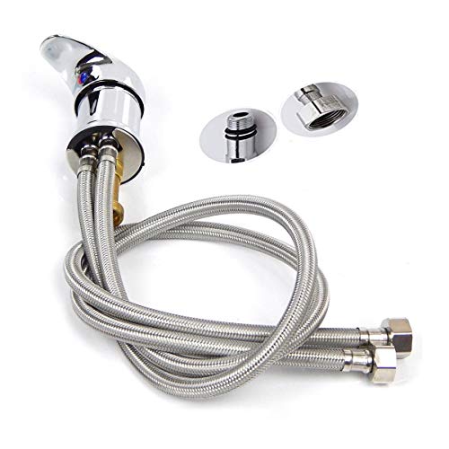 SCW™ BATHROOM KITCHEN BASIN MIXER HOT & COLD TAP HOSE CONNECTION PIPE WITH 60CM STAINLESS STEEL WITH 2 PIS Made In India Manufacturing - Image 5