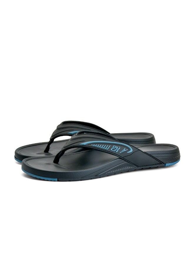 بوكا شباشب بوكا الرجالية، شباشب أنيقة ومريحة للرجال | ريبل أسود - Image 2