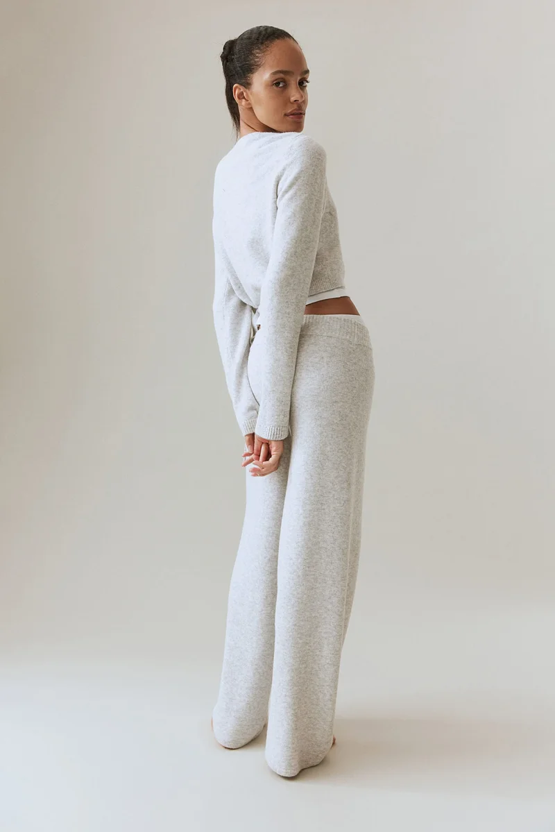 H&M Fine-knit trousers