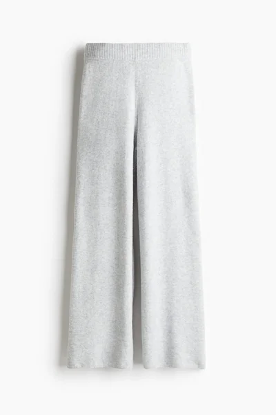 H&M Fine-knit trousers