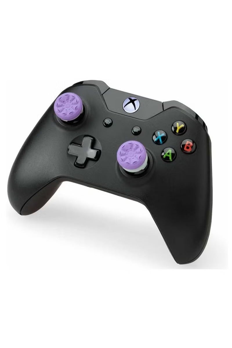 بريمو بلس طقم غطاء جالاكسي لأزرار التحكم بالإبهام في أذرع التحكم لأجهزة بلايستيشن 4/بلايستيشن 5 من قطعتين - Image 3