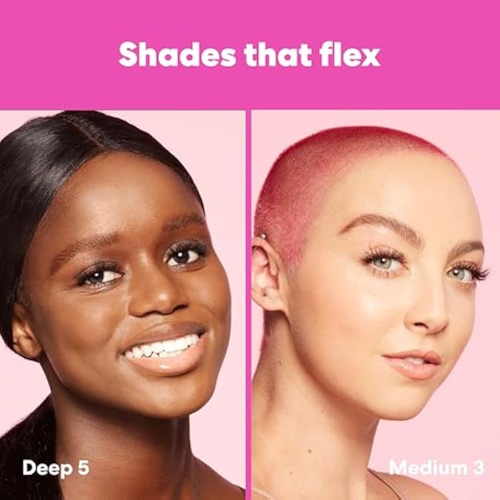 beautyblender بيوتي بلندر تينت للبشرة المتألقة يدوم 12 ساعة، أساس سيروم قابل للتنفس يبقى ثابتًا طوال اليوم، مدعوم بحمض الهيالورونيك ونياسيناميد، متوسط 4 - Image 4