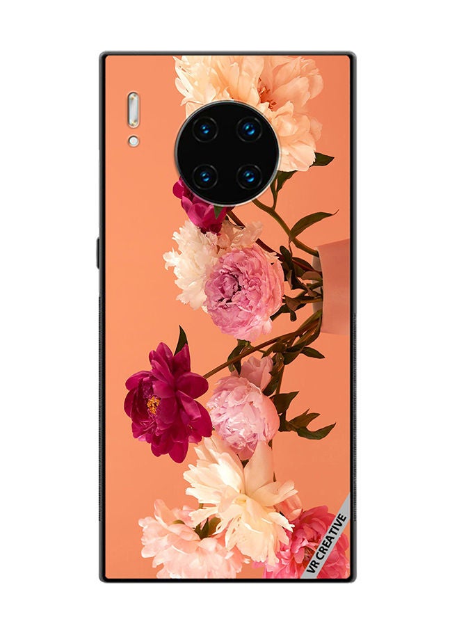 VR CREATIVE Protective Case Cover For Huawei Mate 30 Pro Flower Design Multicolour - Image 1